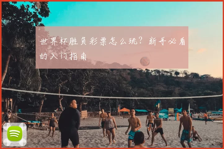 世界杯胜负彩票怎么玩？新手必看的入门指南